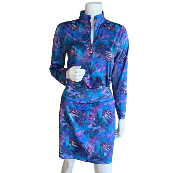 CHASE 54 MATCHING GOLF SET. PULLOVER & SKORT. WOMEN’S TOP SIZE M, SKORT SIZE L - Picture 3 of 13